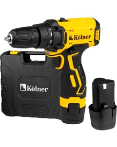 Дрель-шуруповерт KCD 12/2LC (с 2-мя АКБ, кейс) Kolner