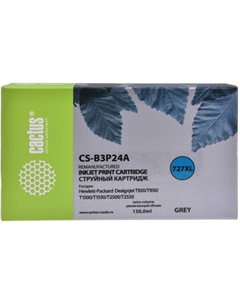 Картридж струйный CS-B3P24A №727 (серый) Cactus