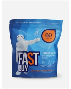 Таблетки для посудомоечных машин ECO Crystal Power DishTabs 60шт Fastbuy