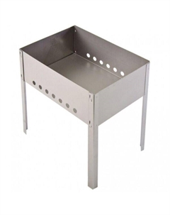 Мангал сборный Отдых в коробке 350х240х350 (0,35-0,4мм) No brand