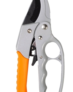 Секатор 200мм.,возвратная пружина,храповый механизм,тефлоновое покр, обрезинен.рукоятки Вихрь