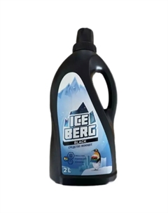 Гель для стирки BARHIM ICEBERG BLACK для чёрного 2000мл Бархим