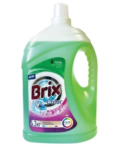 Гель для стирки белья "" Color, 4,3кг Brix