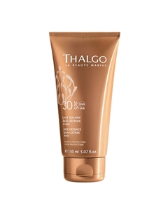 Антивозрастное солнцезащитное молочко для тела SPF30 Age Defence Sun Lotion 150 Thalgo