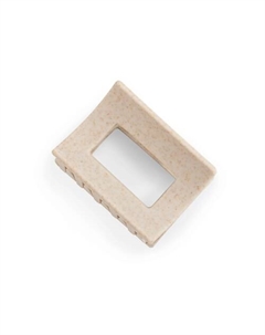 Заколка - краб для волос прямоугольный малый БИО Kosmoshtuchki