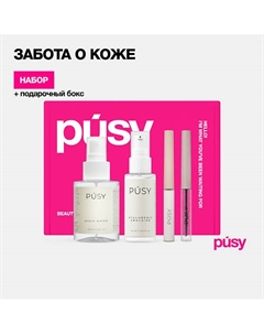 Подарочный набор косметики для бровей SKINCARE Pusy