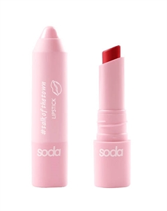 LIPSTICK #talkofthetown Сатиновая помада в стике Soda