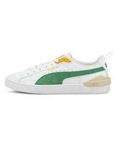 Кроссовки Suede Bloc White Amazon Green Puma