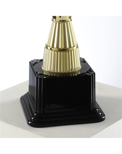 Кубок 155C, наградная фигура, золото, подставка пластик, 32 см Сима-ленд