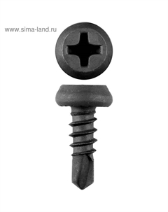 Саморезы «» КЛМ-СФ со сверлом для лист. металла, 11×3.8 мм, оксид., 22 000 шт. Зубр