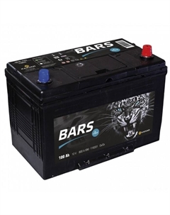 Автомобильный аккумулятор BARS ASIA 100 Ач 6СТ-100.0 VL (D31FL), обратная полярность Барс