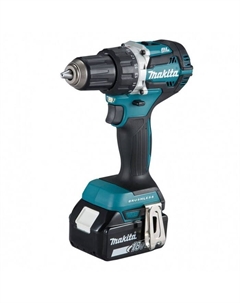 Дрель-шуруповерт DDF484RT, б/щет, 18 В, 5 Ач, 500/2000 об/мин, 54/30 Нм, кейс Makita