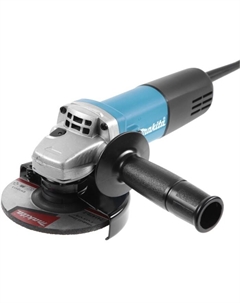 Угловая шлифмашина 9557HNRK, 840 Вт, 115 мм, 11000 об/м, плавный пуск, кейс Makita