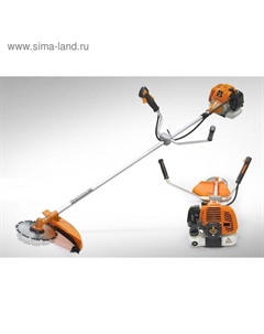 Триммер CARVER GBC-033M, бенз., ремень, диск 48 зуб., леска 2.4 мм, 2 коробки Carver