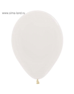 Воздушные шары латексные 12", кристалл, 50 шт., прозрачные Sempertex