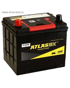 Автомобильный аккумулятор Atlas 60 Ач MF 26-550