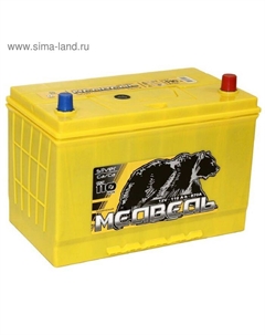 Автомобильный аккумулятор Медведь Silver Ca/Ca 110 Ач, обратная полярность 135D31FL