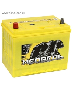 Автомобильный аккумулятор Медведь Silver Ca/Ca 70 Ач 85D26FR