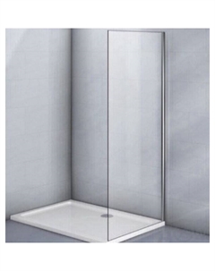 Боковая панель Veconi KP06-90-01-19C4, 900×1950 мм, без поддона, прозрачное стекло, хром