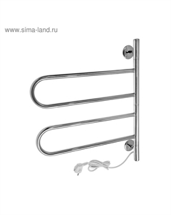 Полотенцесушитель электрический ТЕРА "Флюгер", 450х500 мм, поворотный Тера