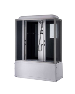 Душевая кабина Taliente TA-17075G, 170×75×215 см, высокий поддон 55 см, тонированное стекло