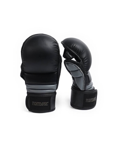 Перчатки для ММА, гибридные, BLACK-L, размер L, чёрные Fight empire