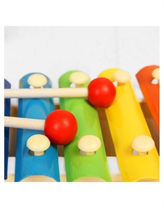 Игрушка музыкальная Металлофон, 8 тонов Лесная мастерская