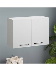 Шкаф навесной для ванной комнаты «Арум», 400×200×600 мм, цвет белый Alterna