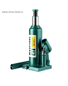 Домкрат бутылочный KRAFT-LIFT 43462-4_z01, гидравлический, подъем 204-391 мм, 4 т Kraftool
