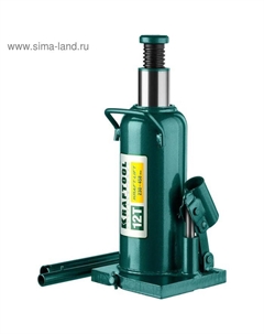 Домкрат бутылочный KRAFT-LIFT 43462-12_z01, гидравлический, подъем 230-460 мм, 12 т Kraftool
