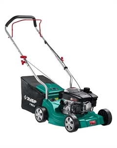 Газонокосилка бензиновая ЗУБР ГБС-400, 3.5 л.с., 2600 Вт, скос 450×75 мм, 3000 об/мин Зубр