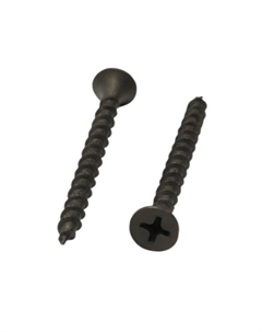 Саморез по дереву 3.5×45 мм, крупная резьба, фосфатированный, в упаковке 15 кг Tundra