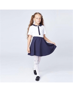 Школьная юбка «Полусолнце», цвет синий, рост 152 см (40) Семицвет-тики