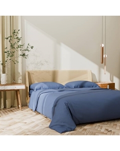 Постельное бельё 1.5-спальное «» Blue lake, мако-сатин Этель