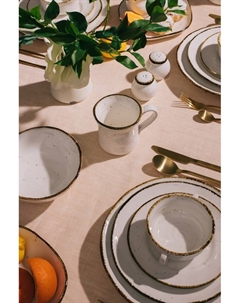 Миска Alpine Frost, 750 мл, 16.9×7.3 см, фарфор, белая Magistro