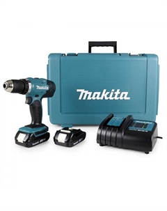 Дрель-шуруповерт DDF453SYE, 18 В, 2×1.5 Ач, БЗП 13 мм, 400/1300 об/мин, 42/27 Нм Makita