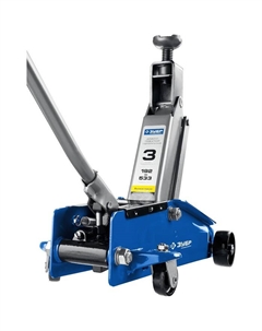 Домкрат подкатной 43055-3-K, высокий подъем, Т-77-К, 3 т, 192-533 мм, кейс Зубр