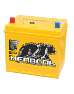 Автомобильный аккумулятор Медведь Silver Ca/Ca 65 А/ч 75D23FL, обратная полярность