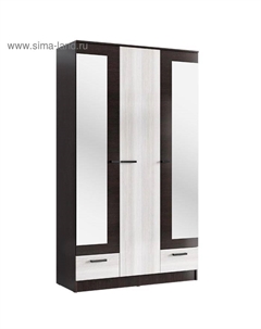 Шкаф распашной «Адель», 1200×470×2100 мм, цвет венге/сосна лоредо Эра