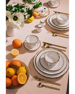 Чайная пара Alpine Frost, 2 предмета: чашка 245 мл, блюдце d=15 см, фарфор, белая Magistro