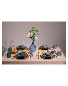 Кружка Alpine Frost, 350 мл, фарфор, голубовато-серый Magistro