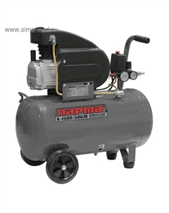 Компрессор K-1500/50КМ, масл. коакс., 1500 Вт, 50 л, 198 л/мин Парма