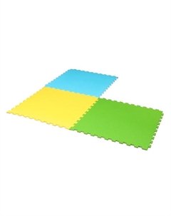 Мягкий коврик - пазл «New-накат. Соты», 100×100 см, зелёный, универсальный Eco cover