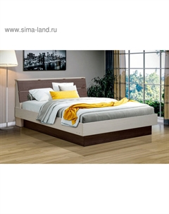 Кровать «Венеция 9», 1600×2000, цвет ясень анкор тёмный / ясень анкор светлый Матрица