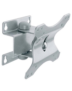 Кронштейн Trone LPS 40-10, для ТВ, наклонно-поворотный, 15-23, до 25 кг, 83 мм, белый