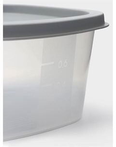 Набор пищевых контейнеров BioFresh, 5 шт.: 230 мл, 500 мл, 900 мл, 1.55 л, 2.65 л, пластик, крышка МИКС Sparkplast