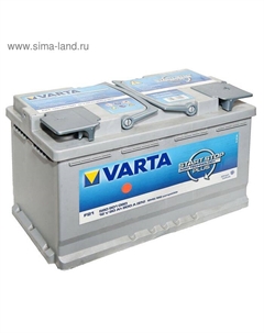 Автомобильный аккумулятор Varta 80 Ач Silver Dynamic AGM 580 901 080, обратная полярность