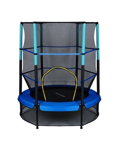 Батут, d=140 см, высота сетки 125 см, синий Onlytop