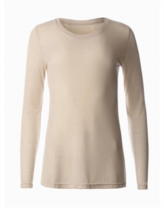 Лонгслив женский : Basic line, бежевый, размер 40-42 Kaftan