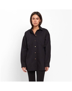 Рубашка женская джинсовая : Denim, размер 48-50, чёрный Mist